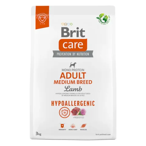Brit Care Hypoallergenic Adult Medium Breed 3kg
