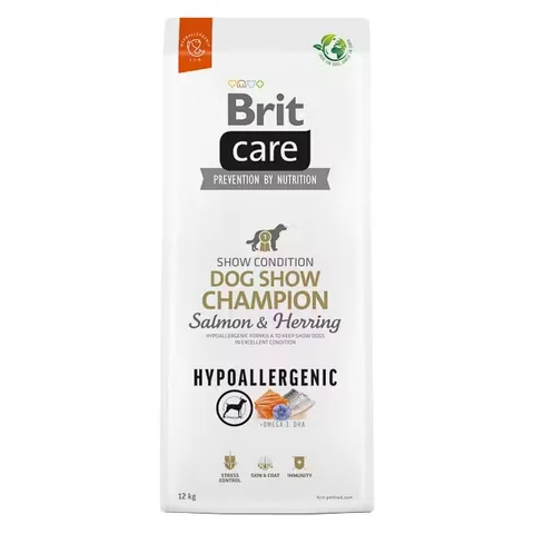 Hrana Uscata pentru Caini Brit Care Dog Show Champion Hipoalergenica 12kg