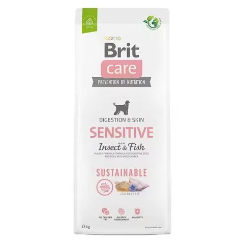 Hrana Pentru Caini Brit Care Dog Sustainable Sensitive 12kg