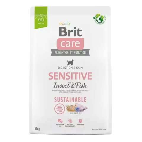 Hrana Uscata pentru Câini Brit Care Sustainable Sensitive Adult 3kg