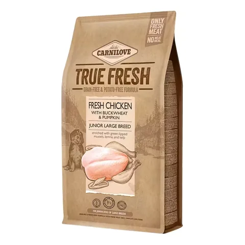 Hrana Uscata Caini Carnilove True Fresh Chicken Junior Large Breed 1.4kg