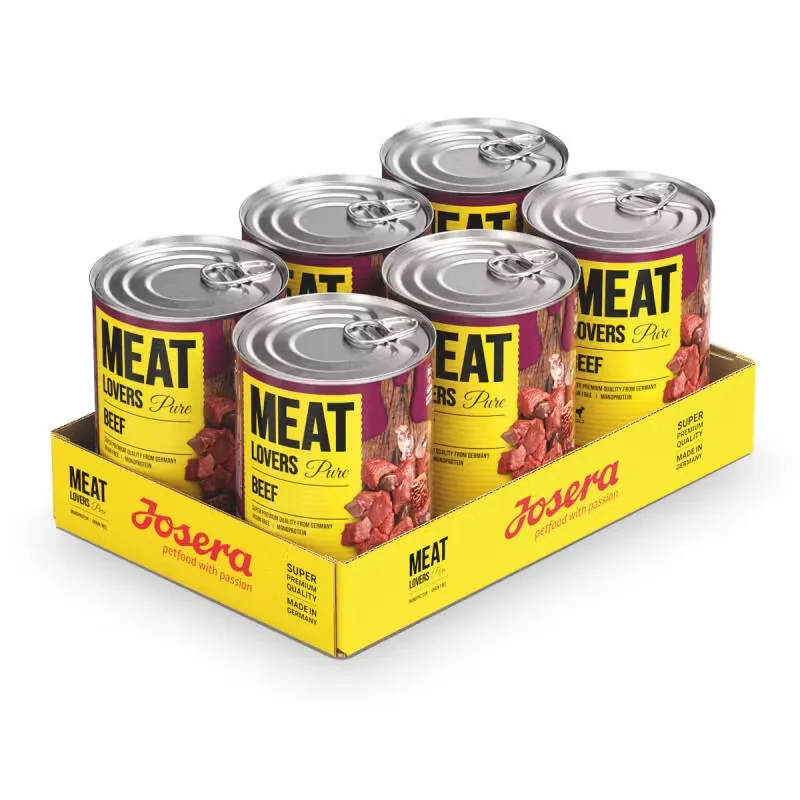 Josera Meatlovers Pure Beef 6x400g