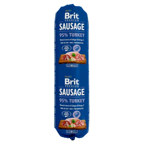 Hrana Umeda pentru Caini Brit Salam Curcan 800g