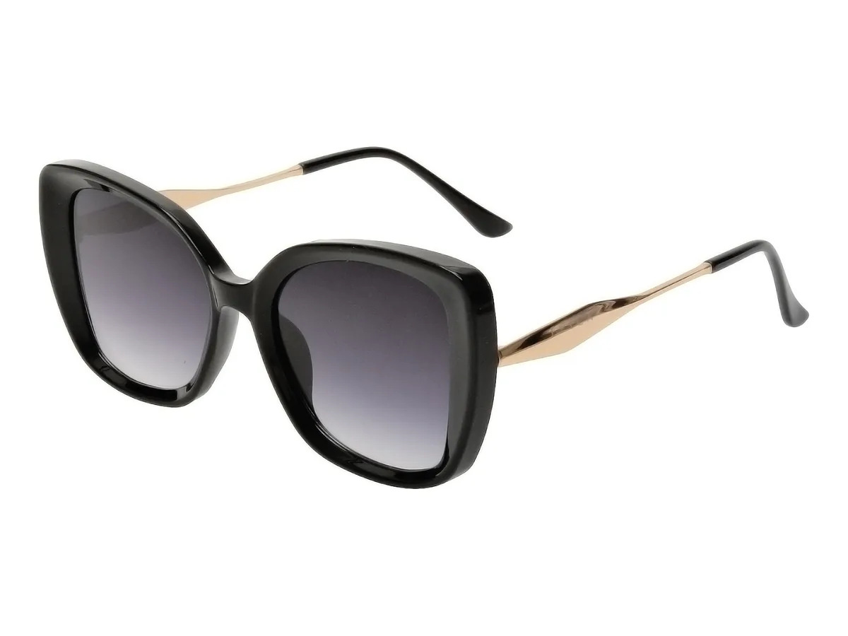 Ochelari de Soare Epica Negru PVC Femei