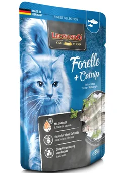 Plic Hrana Umeda Pisici Leonardo Pastrav si Iarba Pisicii 85g