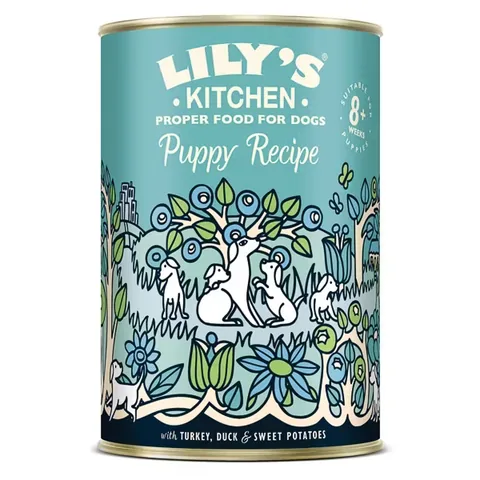 Hrana Umeda Catei Lilys Kitchen Puppy Recipe Turkey Duck Kale 400g