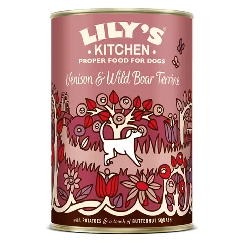 Hrana Umeda pentru Caini Lilys Kitchen Venison & Wild Boar Terrine 400g