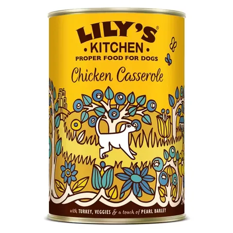 Hrana Umeda pentru Caini Lilys Kitchen Chicken & Turkey Casserole 400g