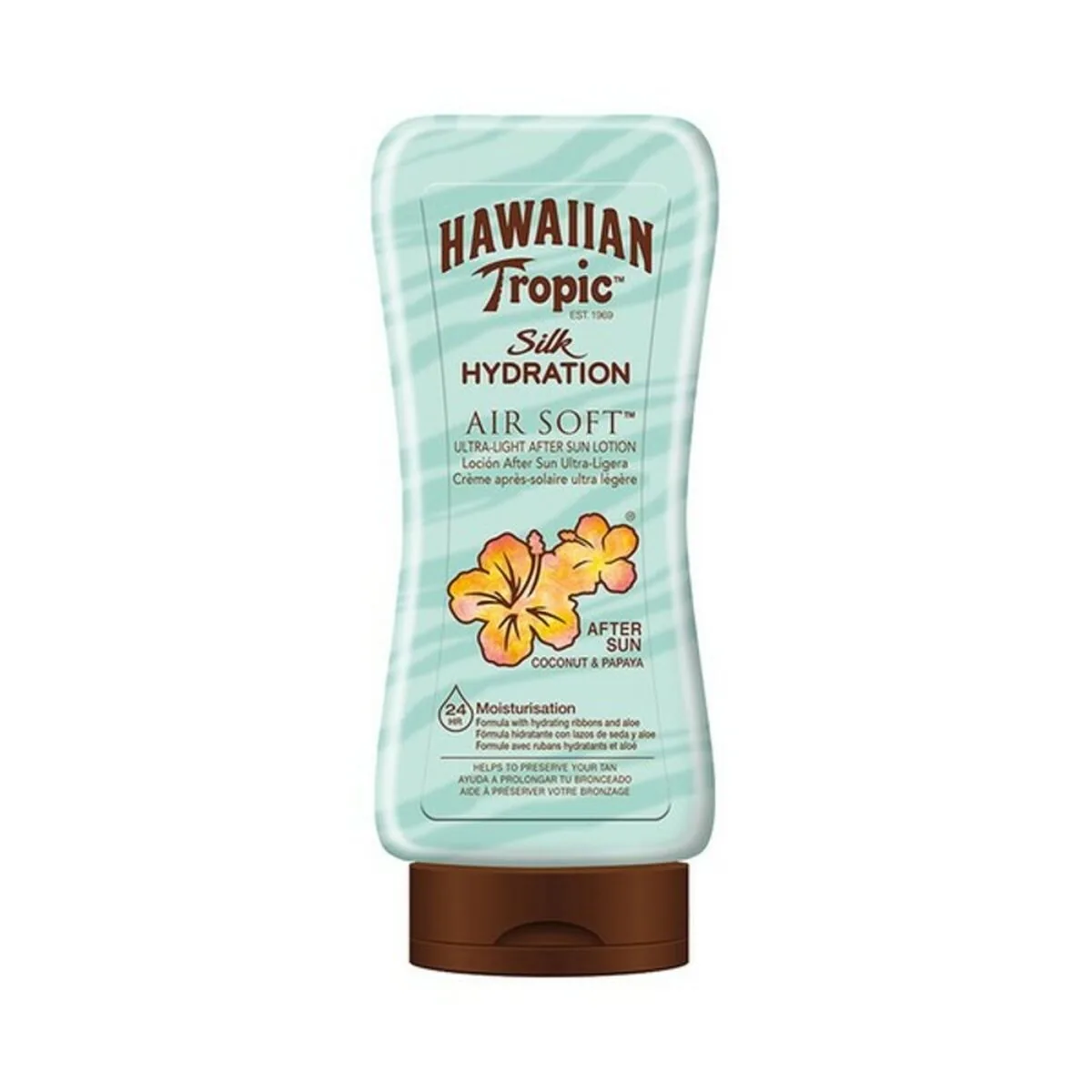 Lapte după Plajă Hawaiian Tropic Ultra Light Nucă de Cocos și Papaya 180ml