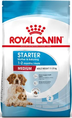 Hrana Uscata pentru Câini Royal Canin Medium Starter Mother & Babydog 4kg