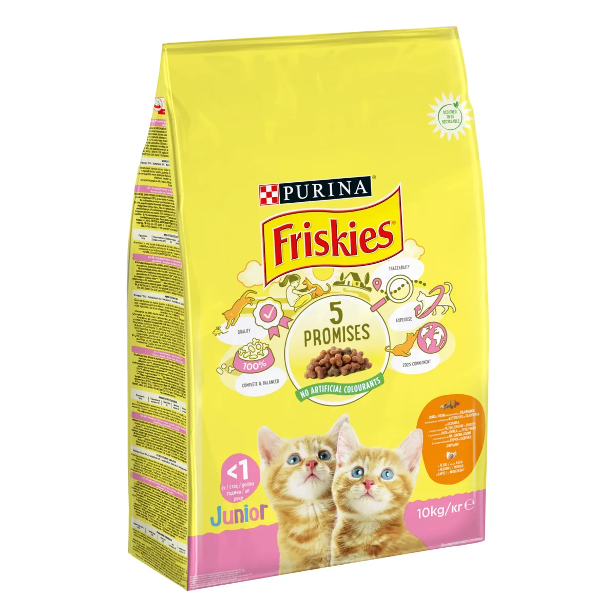 Hrana Uscata pentru Pisici Friskies Junior Pui & Legume 10kg