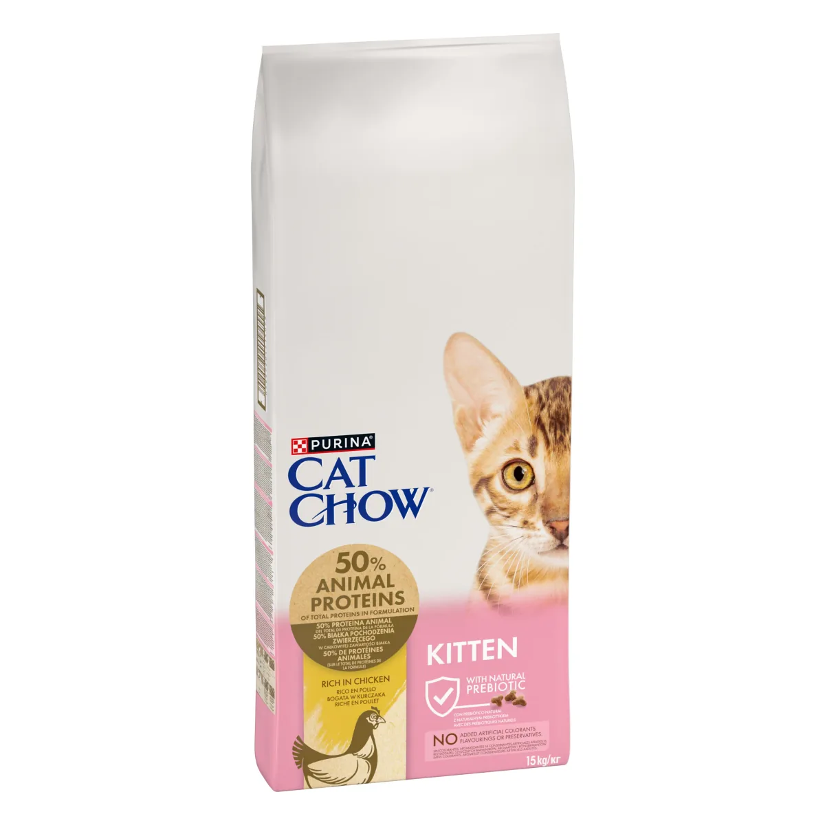 Hrana uscata pentru pisici Cat Chow Junior 15kg 49223370703172