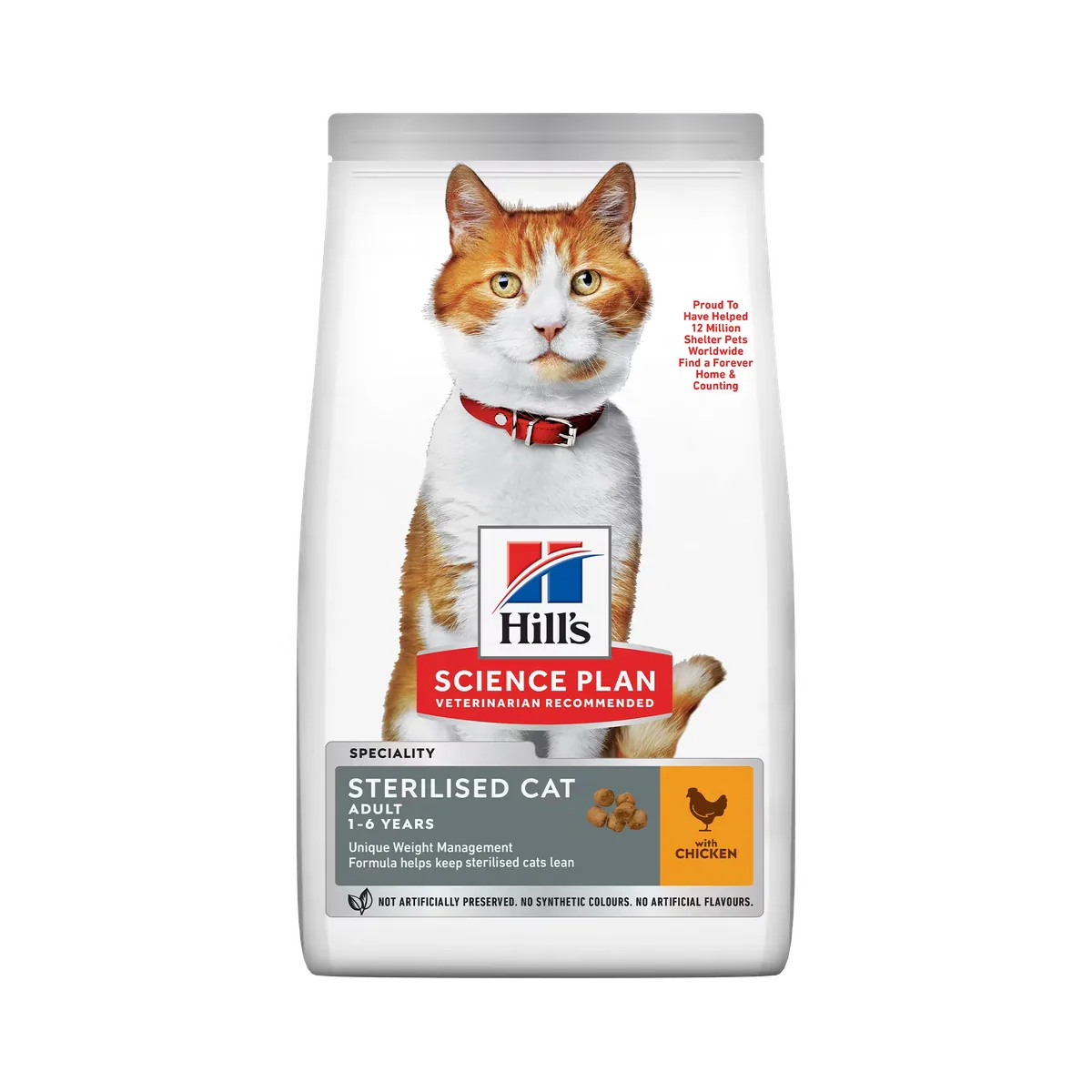 Hrana Uscata pentru Pisici Hill's Science Plan Feline Adult Sterilised Chicken 3kg