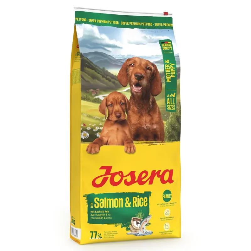 Hrana Uscata pentru Caini Josera Mother & Puppy Somon & Orez 12,5kg