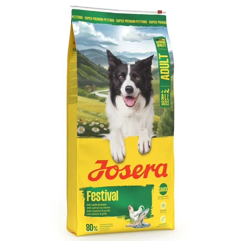 Hrana Uscata pentru Caini Josera Festival Somon si Pui Adult 12.5kg