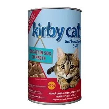 Hrana Umeda pentru Pisici Kirby Cat Somon 415g