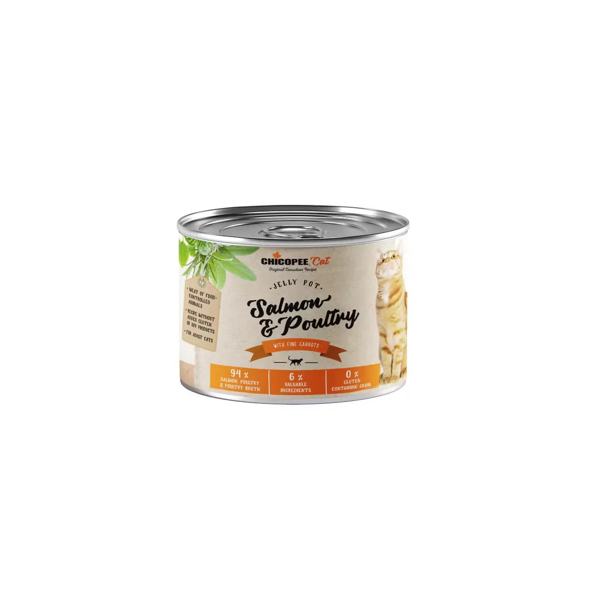 Hrana Umeda Pentru Pisici Chicopee Salmon & Poultry Adult 195g