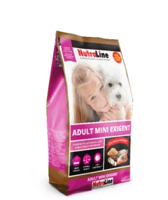 Hrana Uscata pentru Caini Nutraline Dog Adult Mini Exigent K 1kg