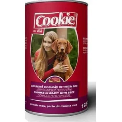 Hrana Umeda Caini Cookie Vita in Sos 400g