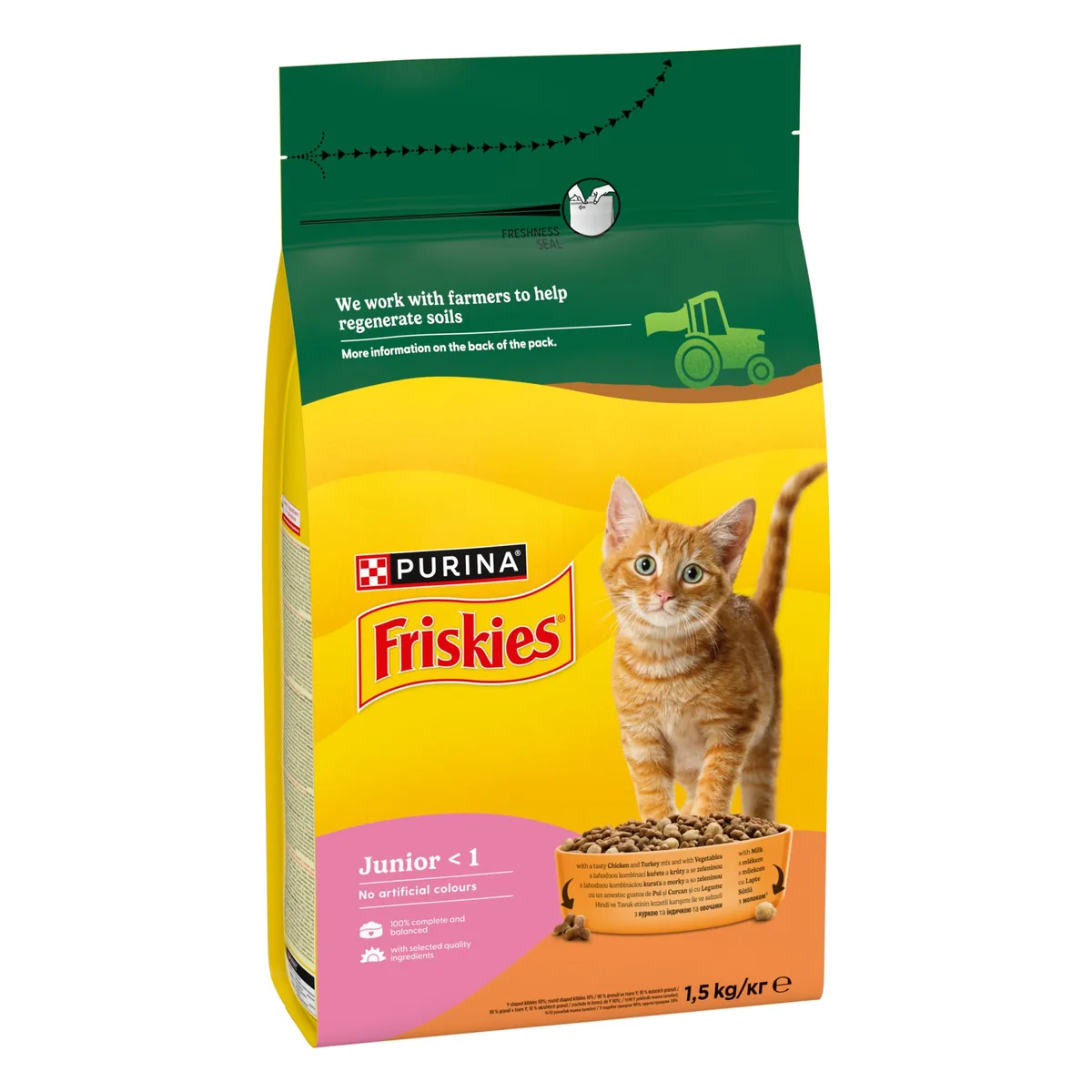 Hrana Uscata Pisici Friskies Cat Junior 1.5kg