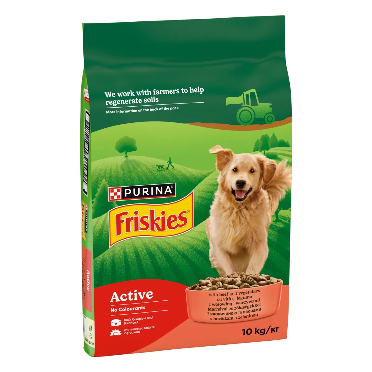 Hrana Uscata pentru Caini Friskies Active Adult Vita 10kg