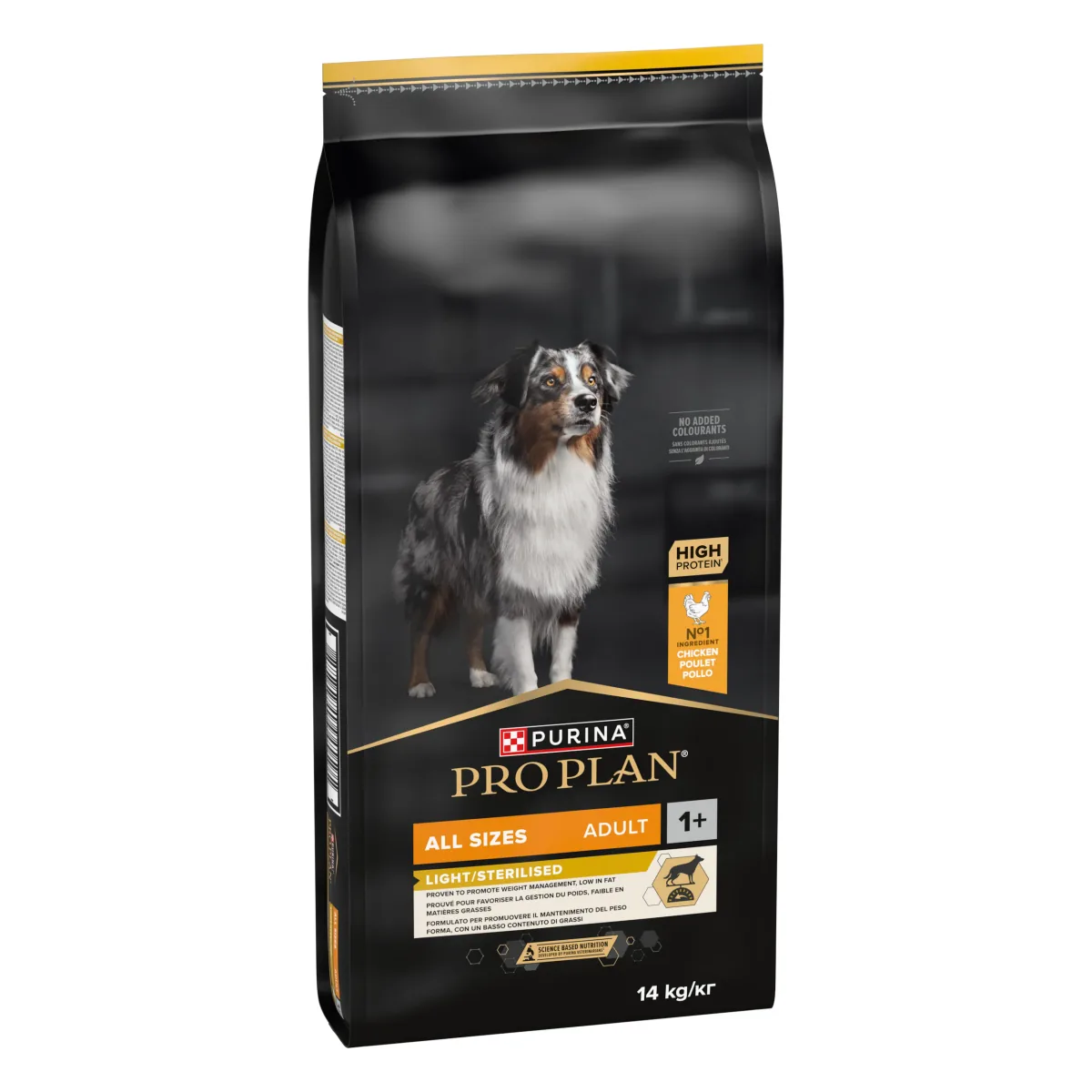 Pro Plan OptiWeight Light si Sterilised Pui 14kg