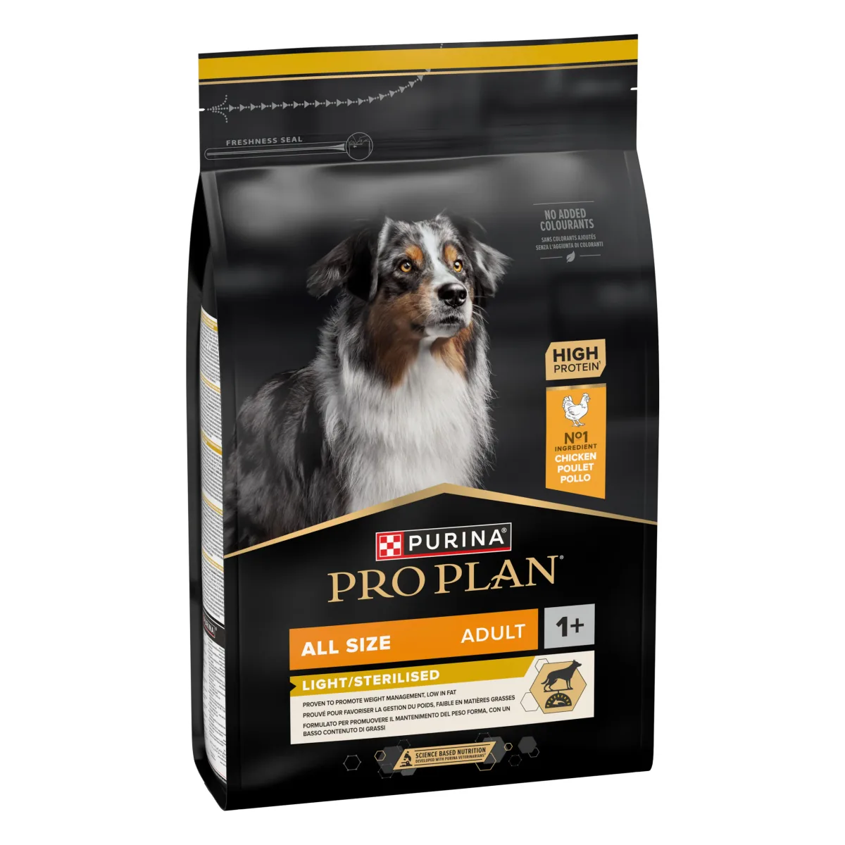 Hrana Uscata pentru Câini Pro Plan OptiWeight Light & Sterilised Pui 3kg