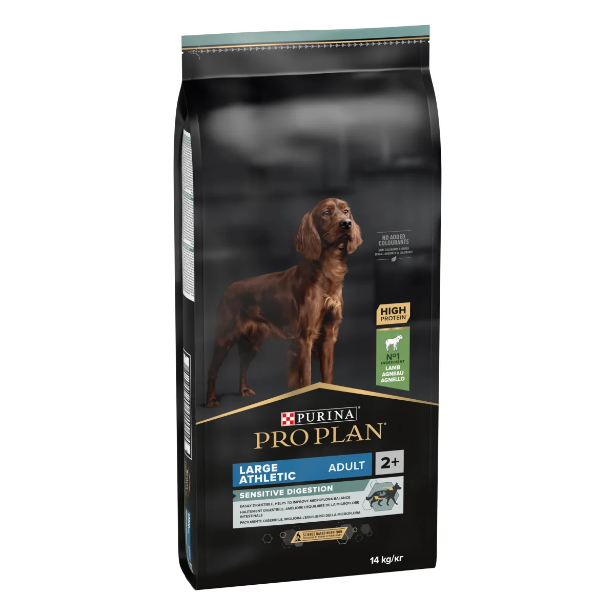 Hrana Uscata pentru Caini Pro Plan Large Athletic Adult Sensitive Digestion Miel 14kg