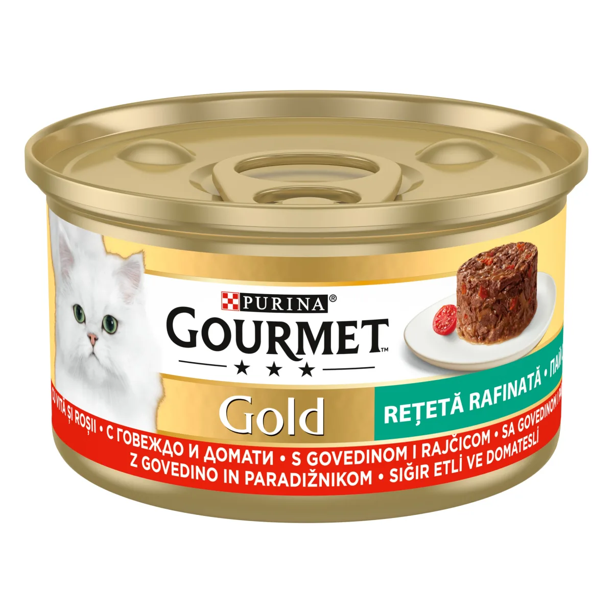 Hrana Umeda pentru Pisici Gourmet Gold Vita si Rosii 85g