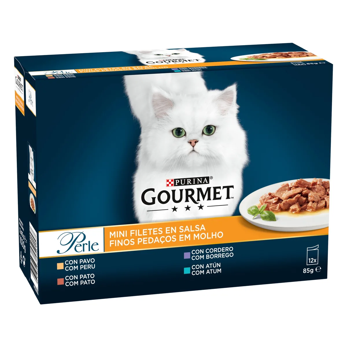Hrana Umeda Pentru Pisici Gourmet Perle Rata 12x85g