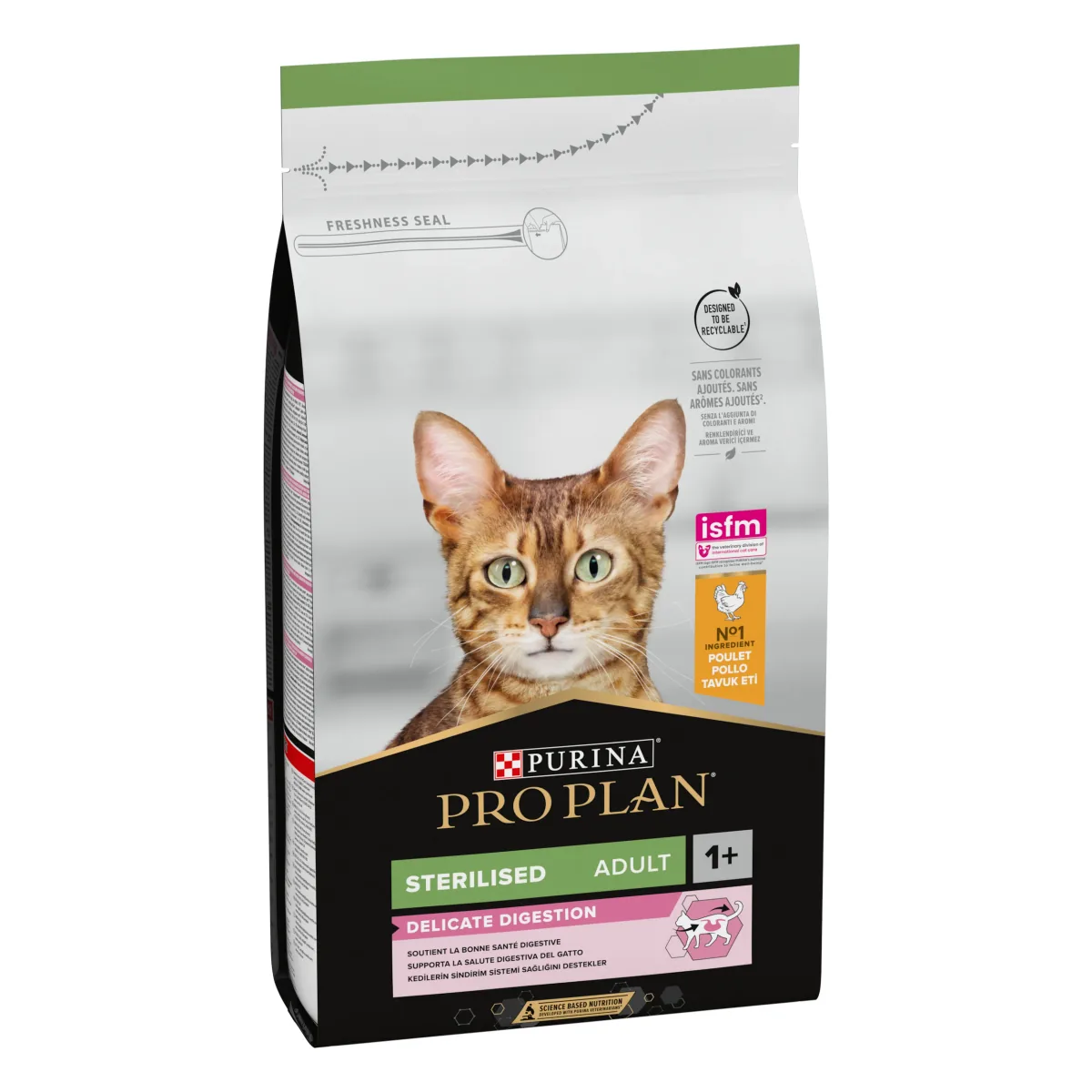 Hrana Uscata pentru Pisici Pro Plan Sterilised Delicate Digestion Pui 1.5kg