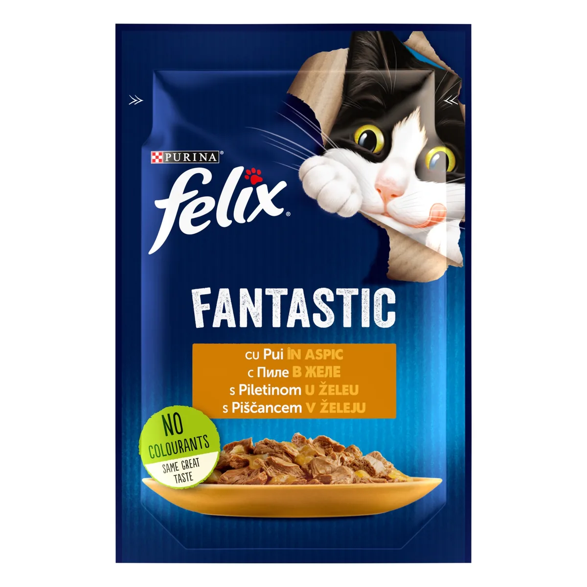 Hrana Umeda pentru Pisici Felix Fantastic Pui 85g