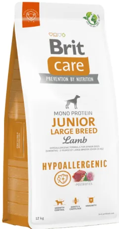 Hrana Uscata pentru Caini Brit Care Hypoallergenic Junior Large Breed Miel 3kg