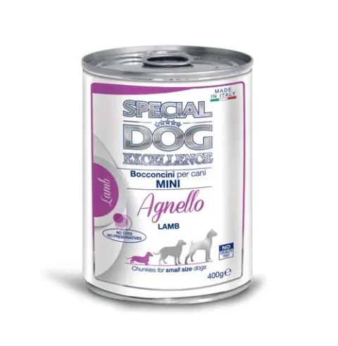 Hrana Umeda pentru Caini Monge Special Dog Excellence Adult Mini Miel 400g