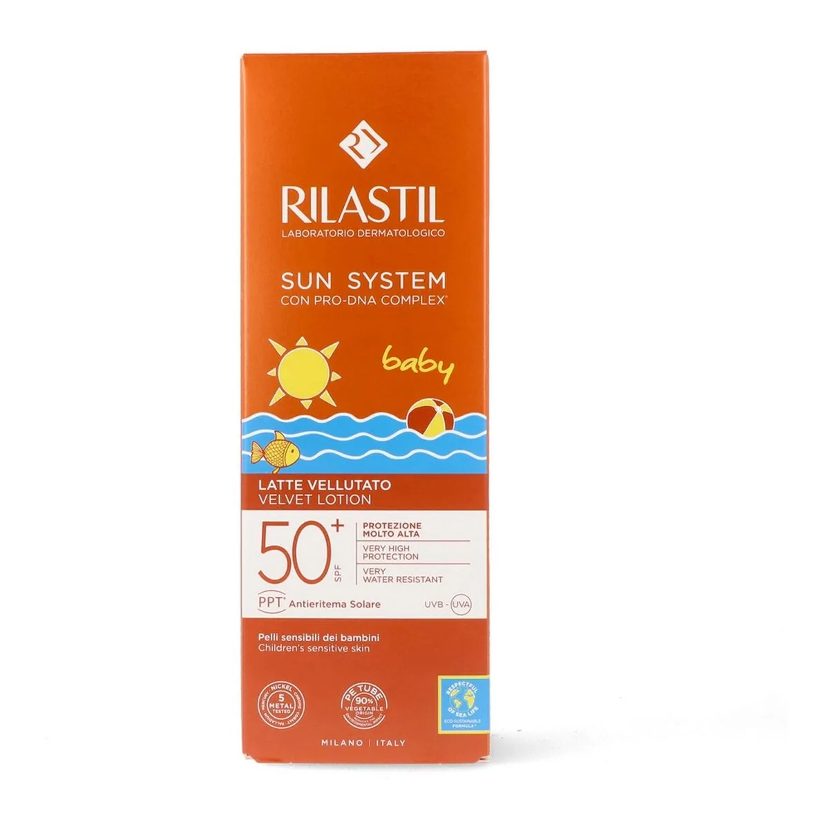 Lapte de Protecție Solară Rilastil Sun System SPF 50+ Copii 200ml - imagine 2