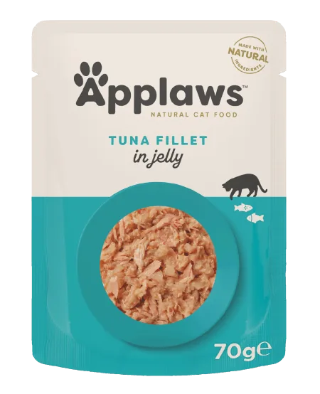 Hrana Umeda pentru Pisici Applaws File de Ton in Aspic 70g