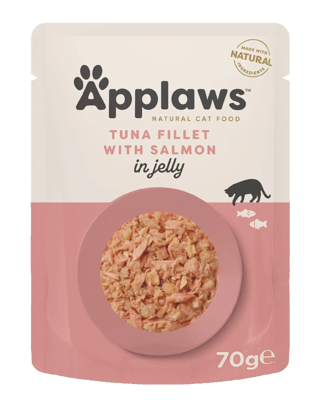 Plic Hrana Pisici Applaws File Ton cu Somon in Aspic 70g