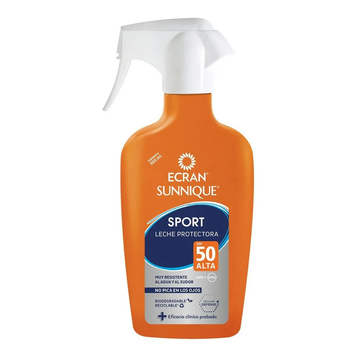 Spray de Protectie Solara Ecran Sunnique Sport SPF 50 300ml