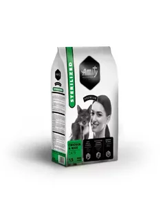 Hrana Uscata Pisici Amity Premium Cats Adult Sterilised Pui si Orez 10kg