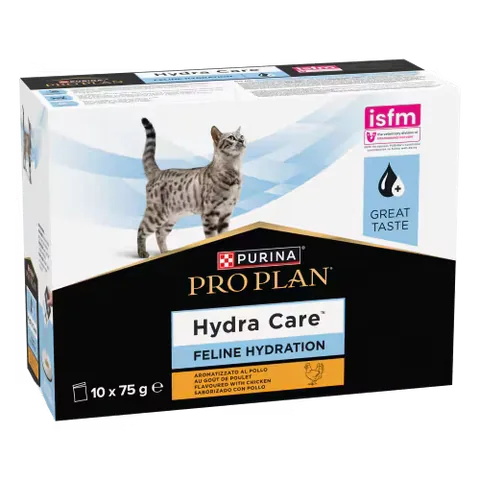 Supliment de Hidratare pentru Pisici Purina Pro Plan Hydra Care Pui 10x75g