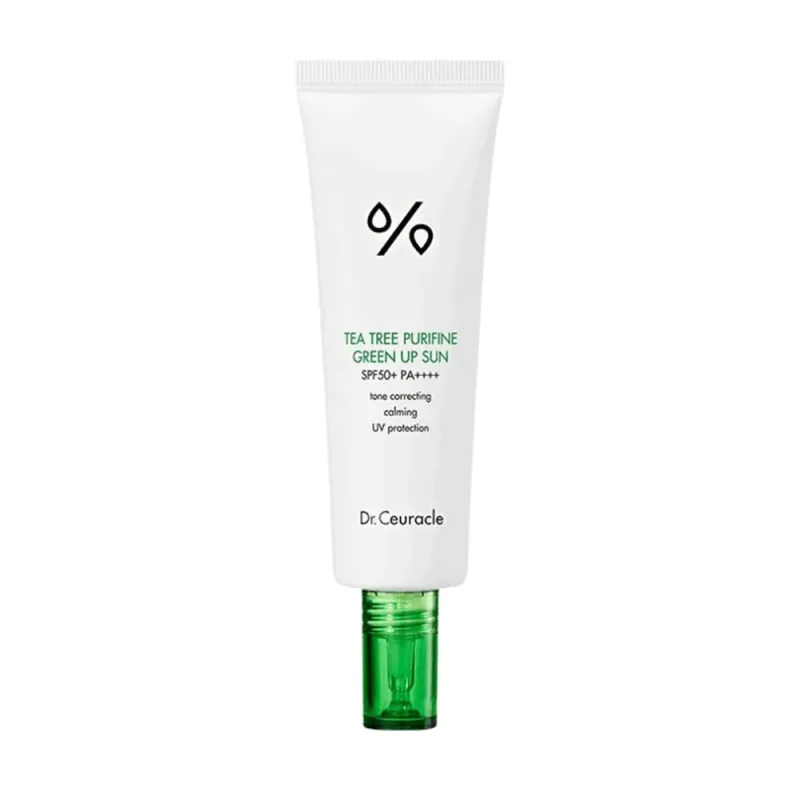 Cremă de Soare Dr. Ceuracle Tea Tree Purifine Green Up Sun 50ml