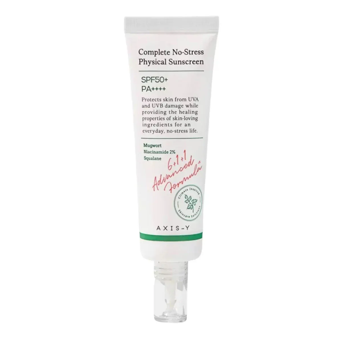 Protectie Solara AXIS-Y Complete No-Stress Physical Sunscreen SPF50+ 50ml