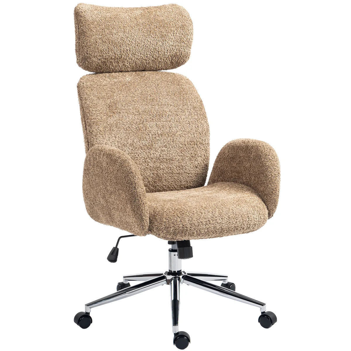 Scaun de Birou HOMCOM Braun
