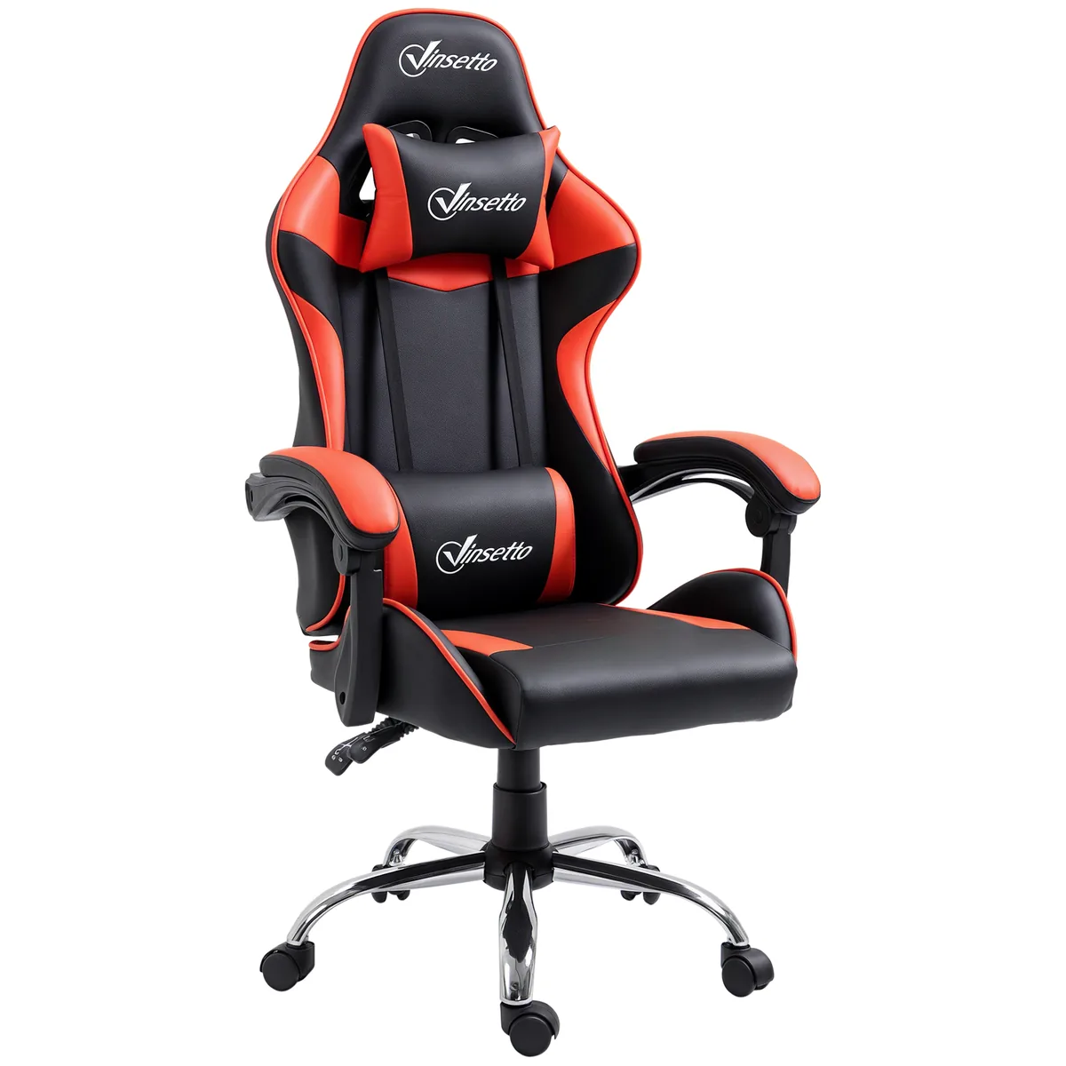 Fotoliu Gaming Vinsetto Reglabil Suport Cap Spatar Inclinabil 135°