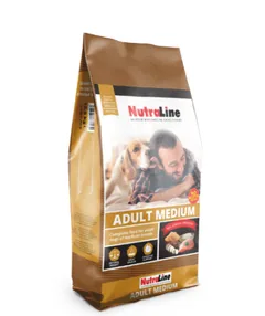 Nutraline Dog Adult Medium 3kg Pui