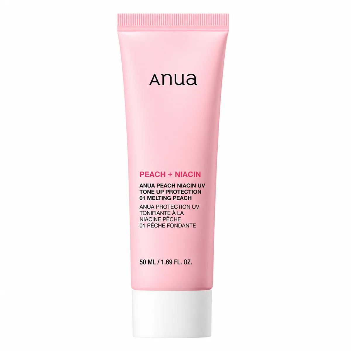 Crema Solara Anua Peach Niacin UV Tone Up Protection 01 Melting Peach 50ml