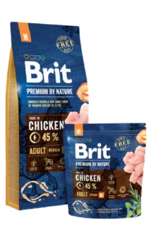 Brit Premium By Nature Adult M Pui 3kg