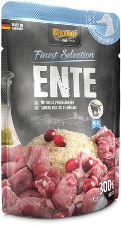 Plic Hrana Umeda Caini Belcando Rata Orez Merisoare 300g