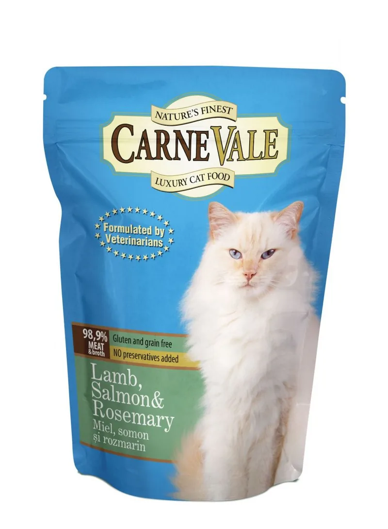 Plic Hrana Pisici Carnevale Miel Somon Rozmarin 85g