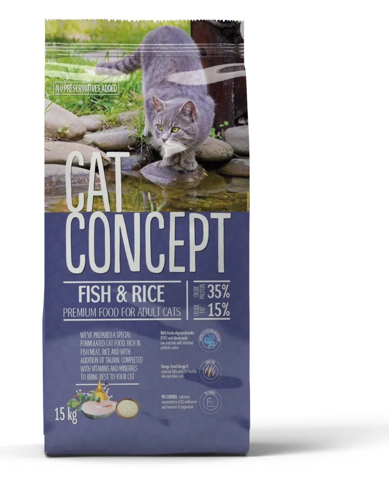 Hrana Uscata pentru Pisici Cat Concept Dry Fish 15kg 3101000448